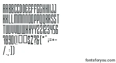  X Rayted font